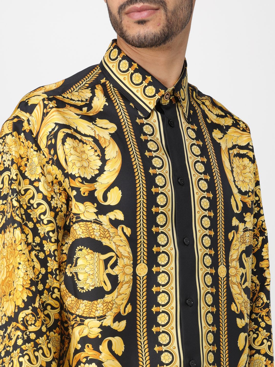 Versace Shirt Men Black