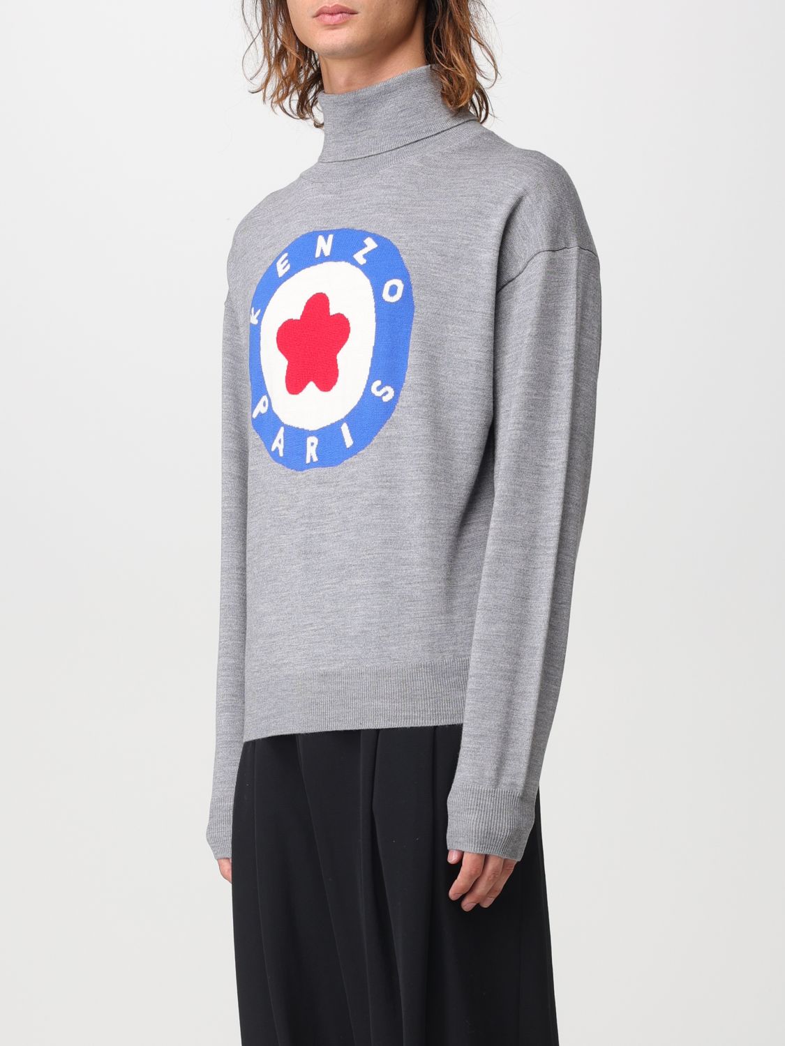 Kenzo Sweater Men Pearl