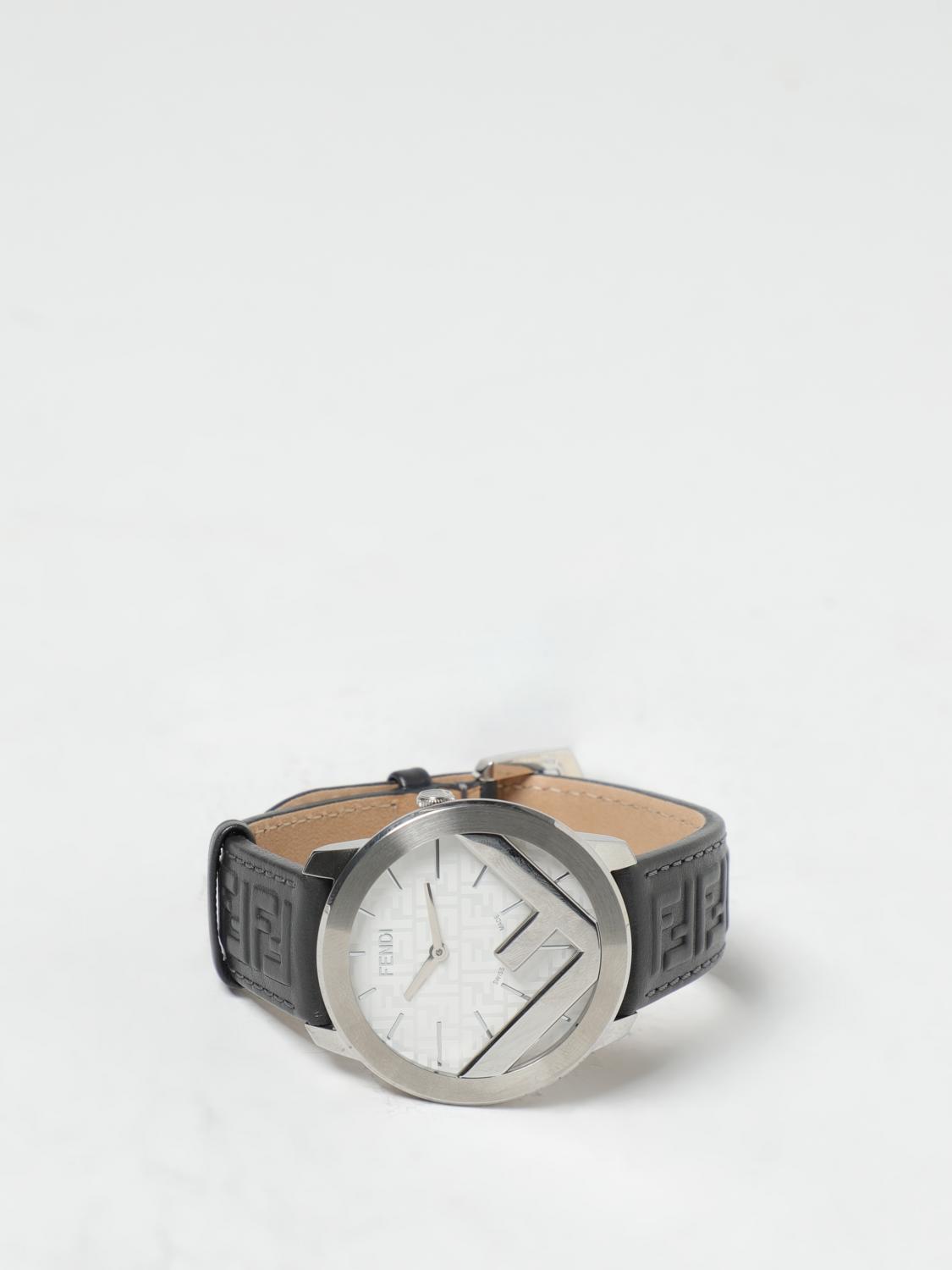 Fendi Watch Men Silver