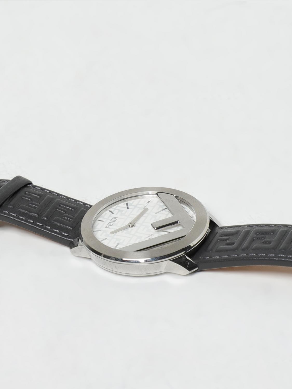 Fendi Watch Men Silver