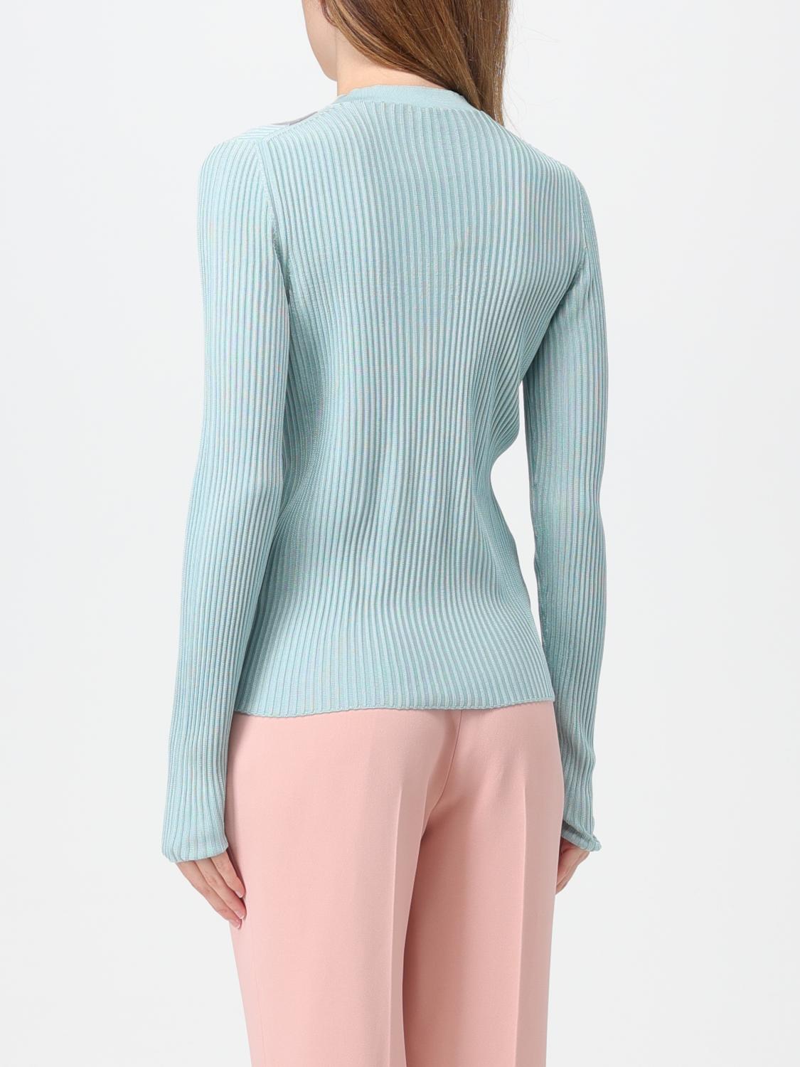 Fendi Sweater Woman Gnawed Blue
