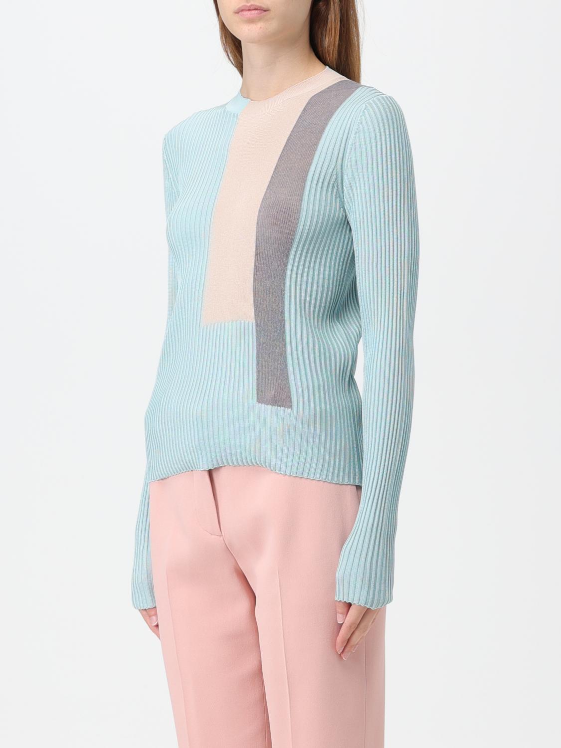 Fendi Sweater Woman Gnawed Blue