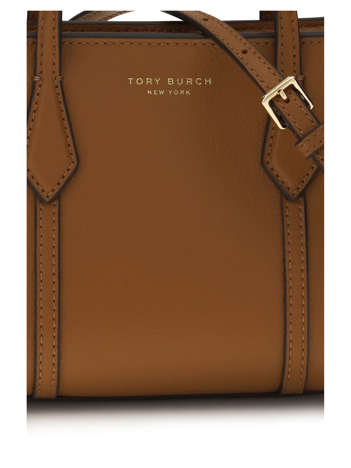 Tory Burch Mini Perry Tote Bag - Autumn Brown
