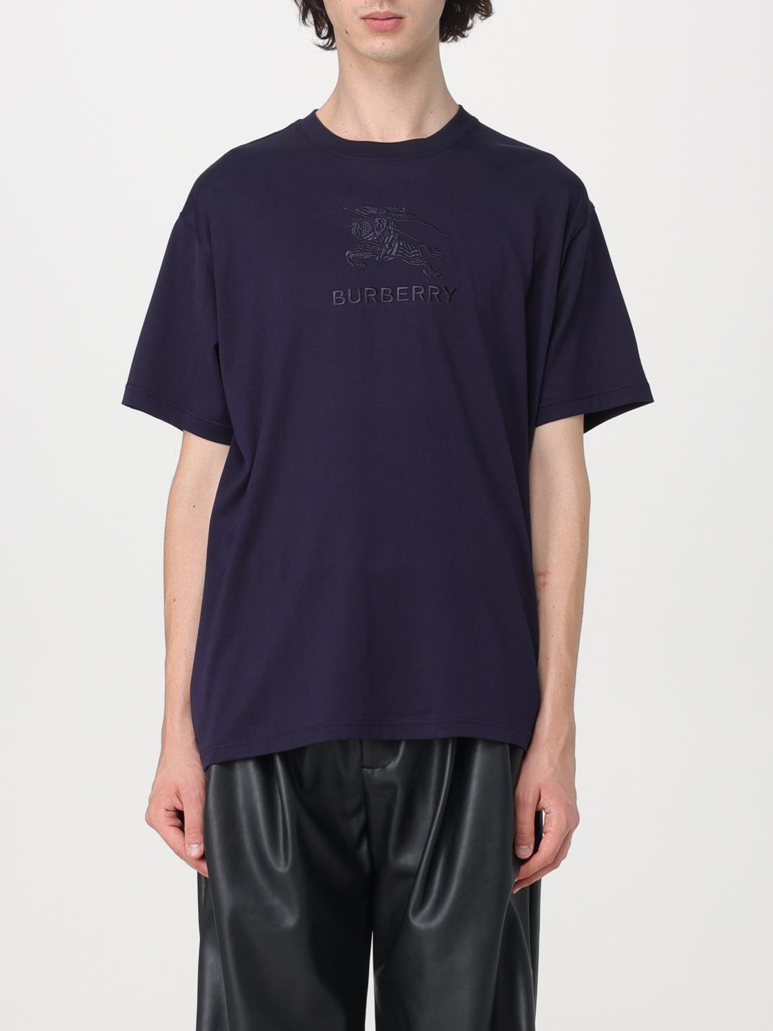 Burberry T Shirt Men Blue