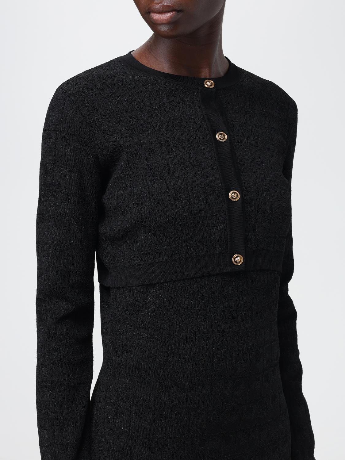 Versace Cardigan Woman Black