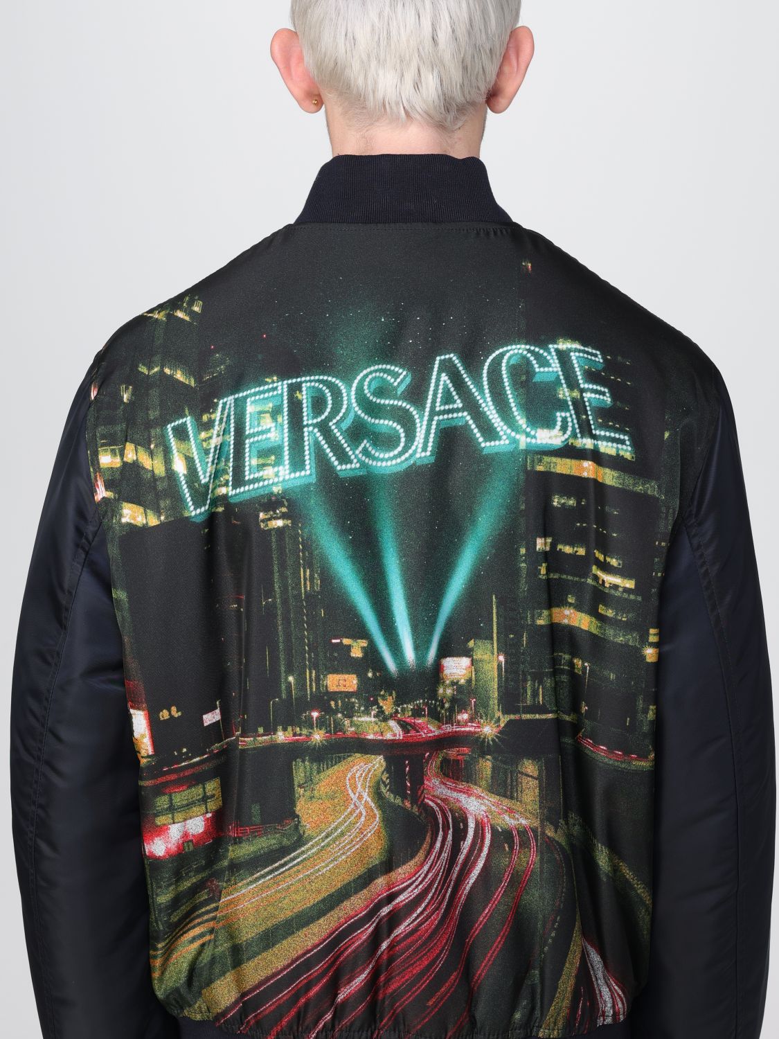 Versace Jacket Men Multicolor