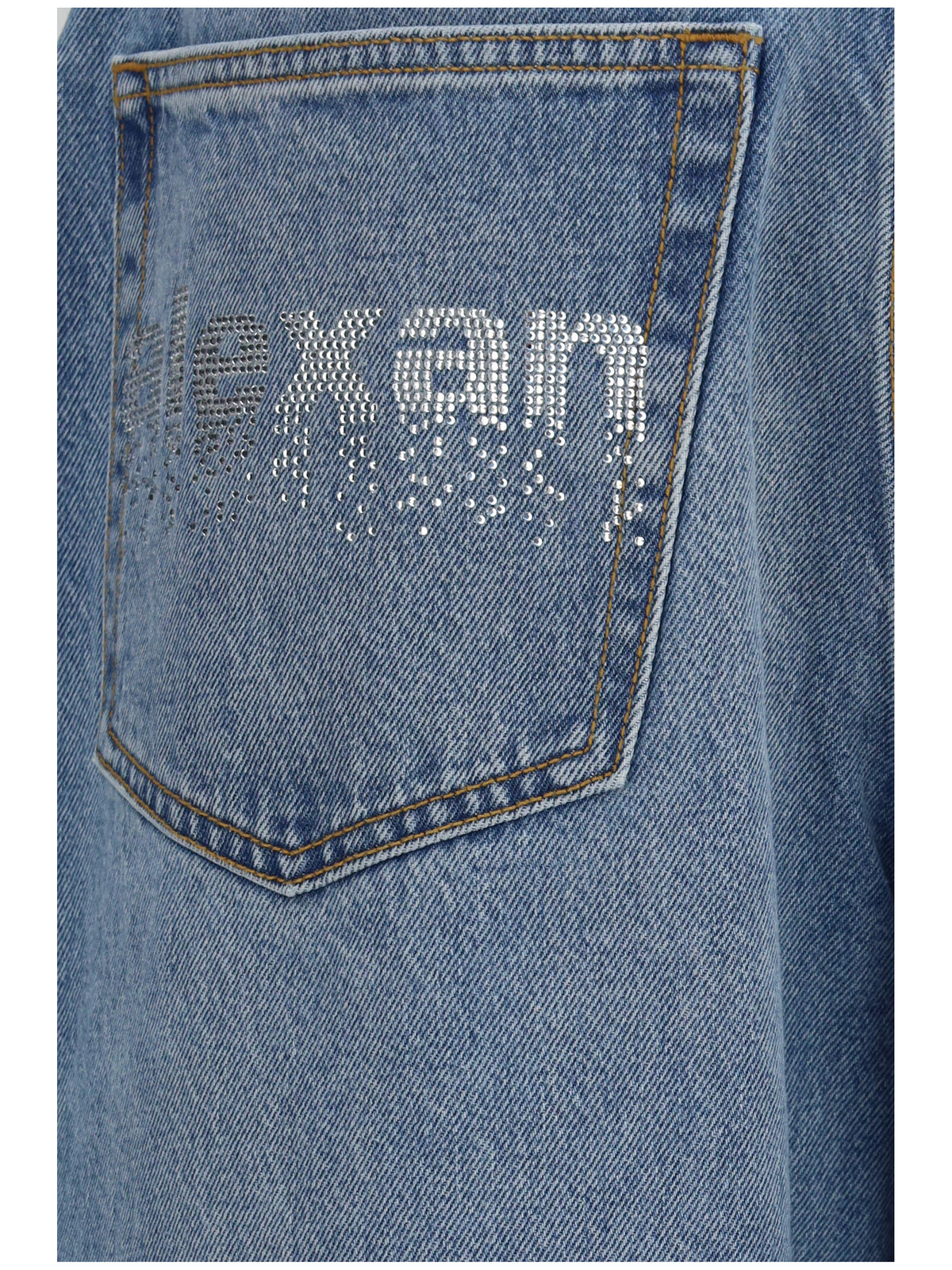 Alexander Wang Crystal balloon Jeans - Vintage Light Indigo