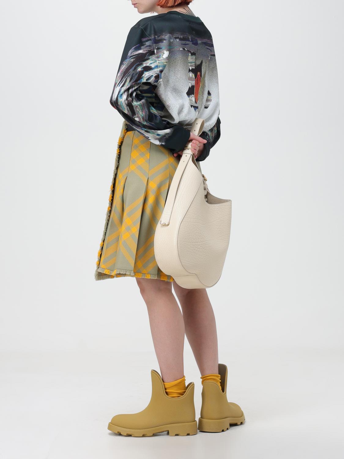 Burberry Skirt Woman Yellow
