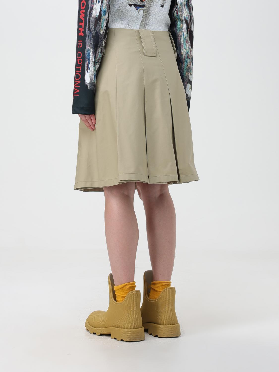 Burberry Skirt Woman Beige