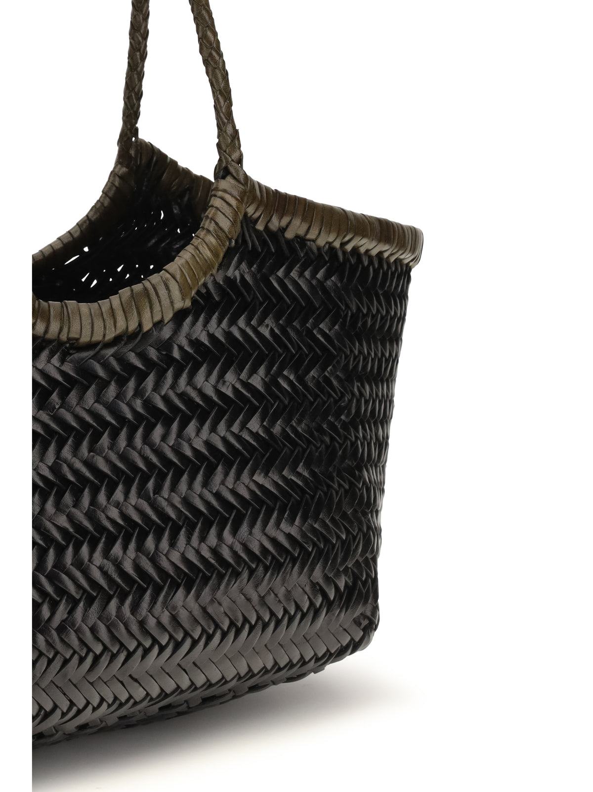 Dragon Diffusion Medium Nantucket Handbag - Black/Khaki