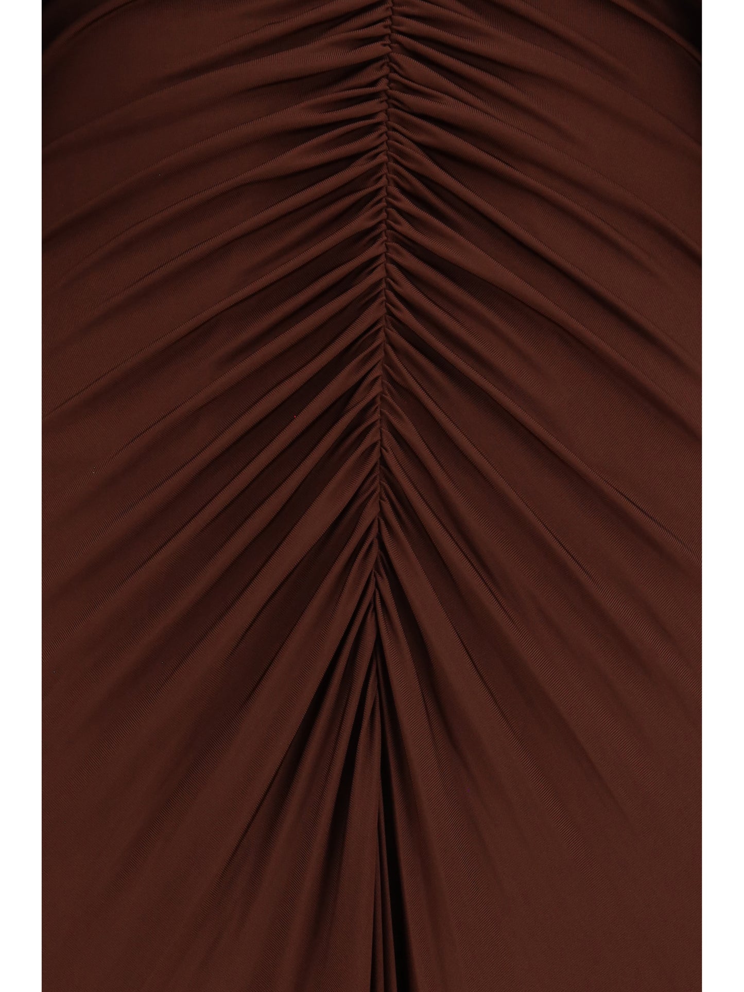 Self-Portrait Jersey midi Dress - Brown