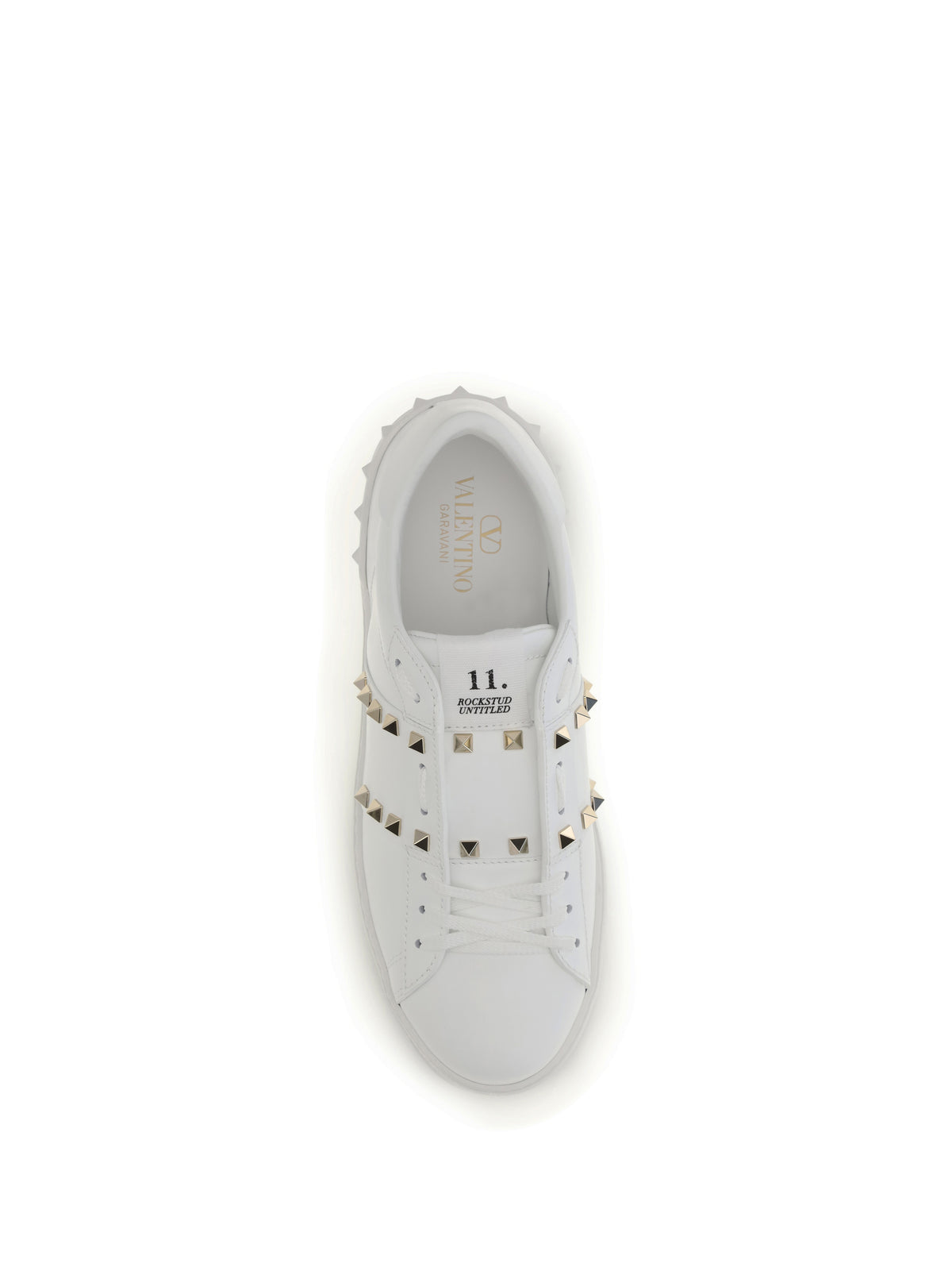 Valentino Garavani Rockstud Untitled Sneakers - White/White