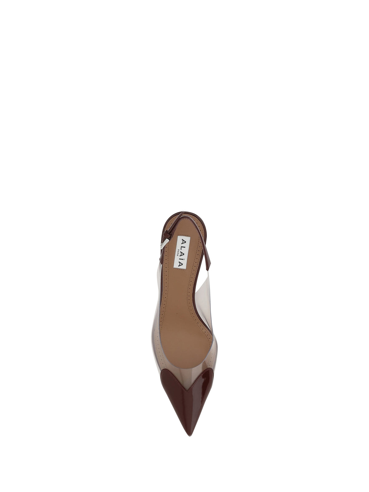 AlaïA Le Coeur Pumps - Rouge Grenat