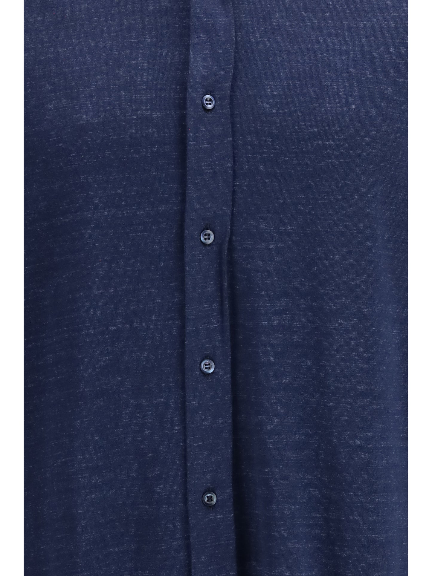 BRUNELLO CUCINELLI Linen and cotton knit Shirt