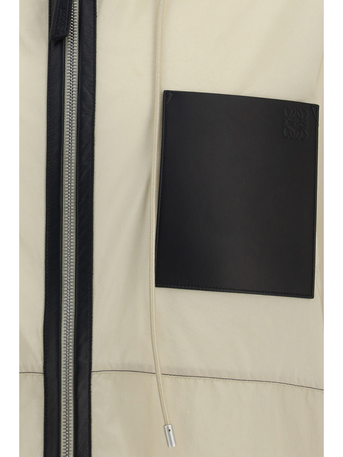 Loewe Hooded technical fabric Jacket Loewe x Paula’s Ibiza - Beige/Black