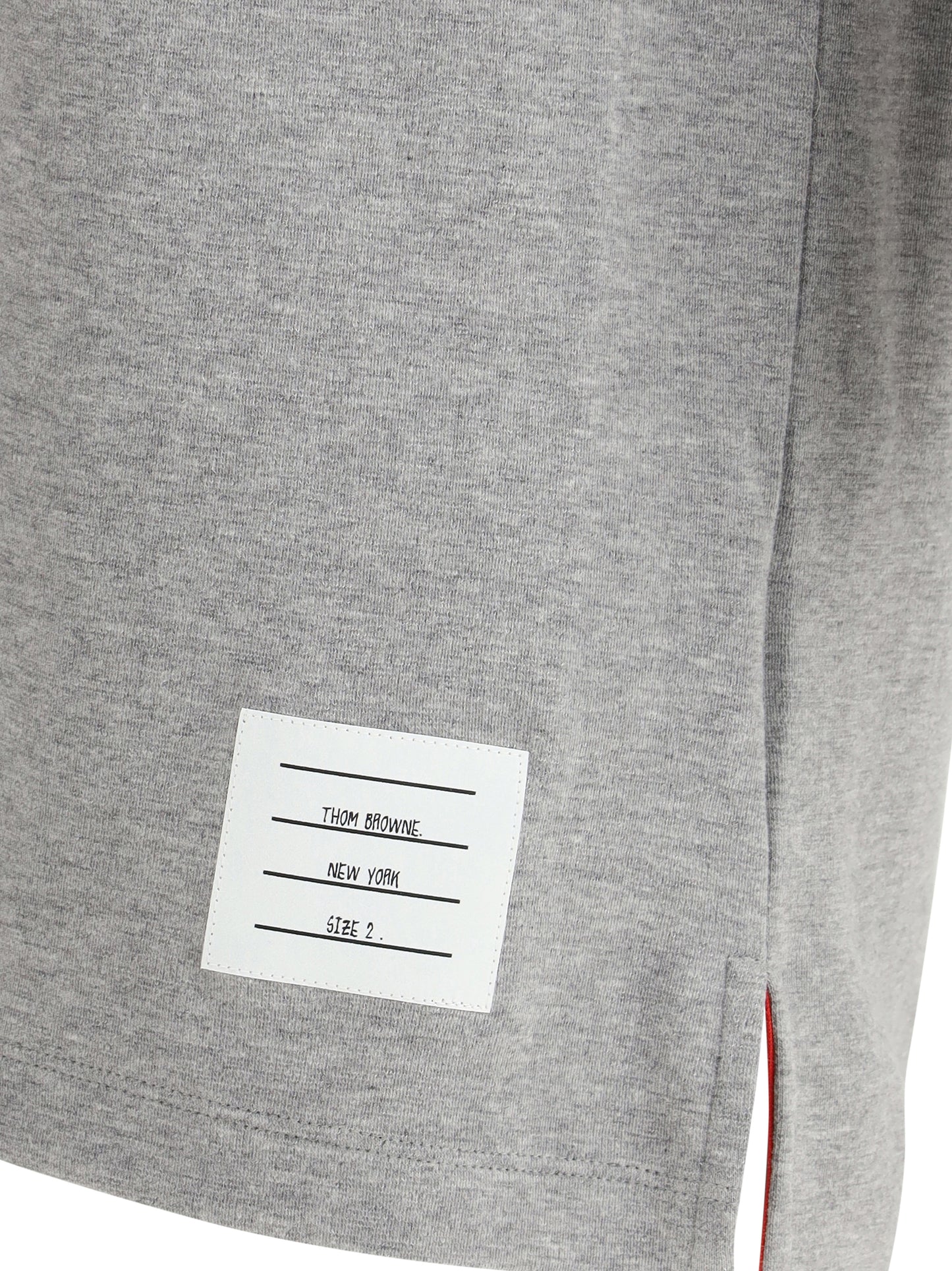 THOM BROWNE T-shirt with horizontal bands
