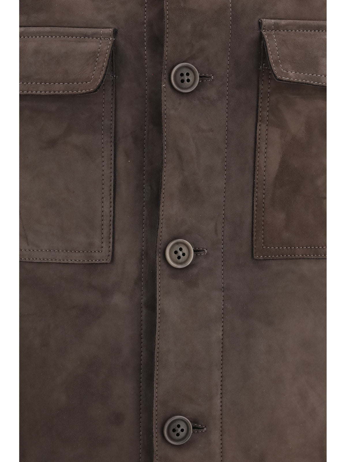 Salvatore Santoro Leather Jacket - Dark Brown