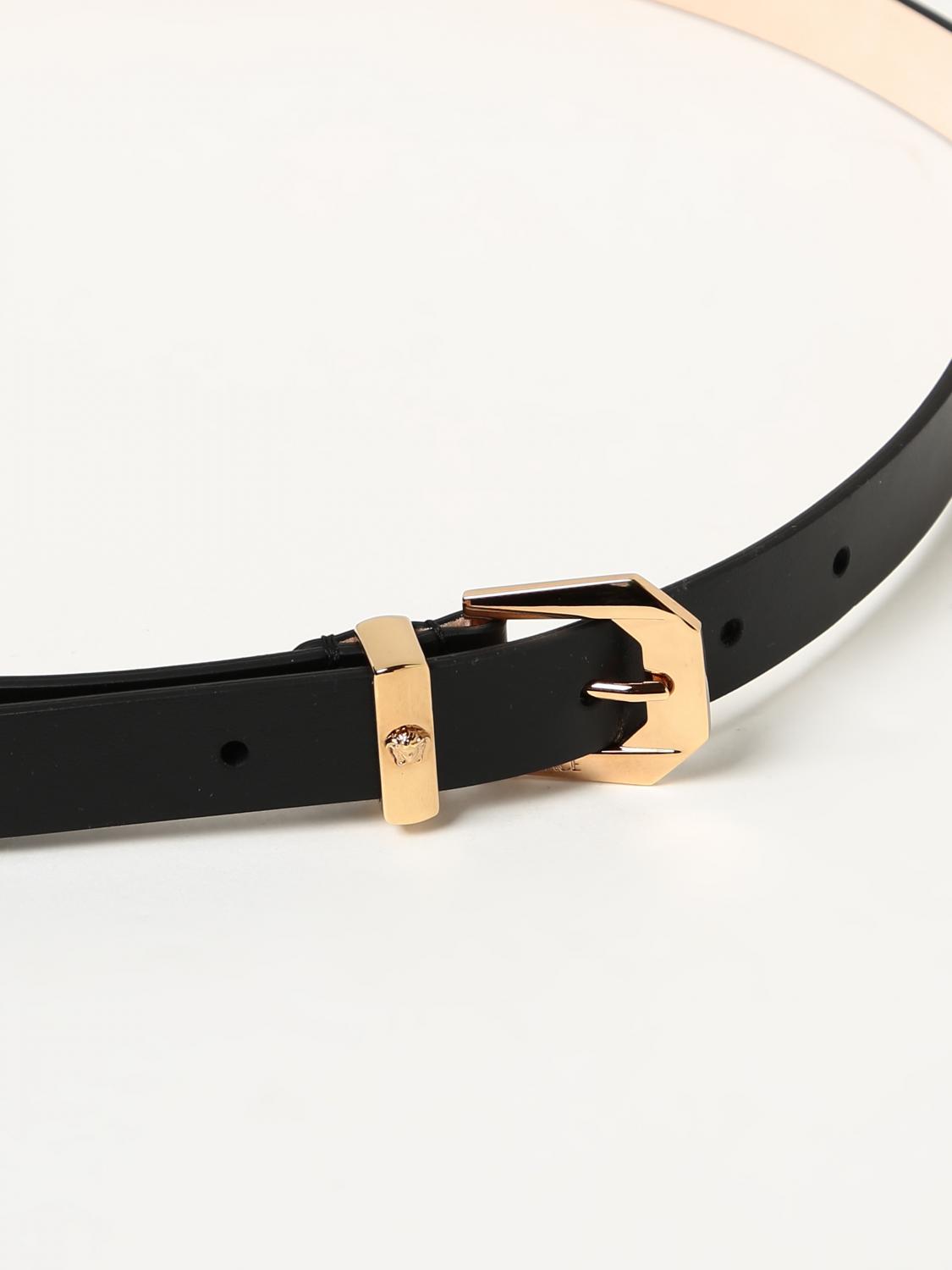 Versace Belt Woman Black