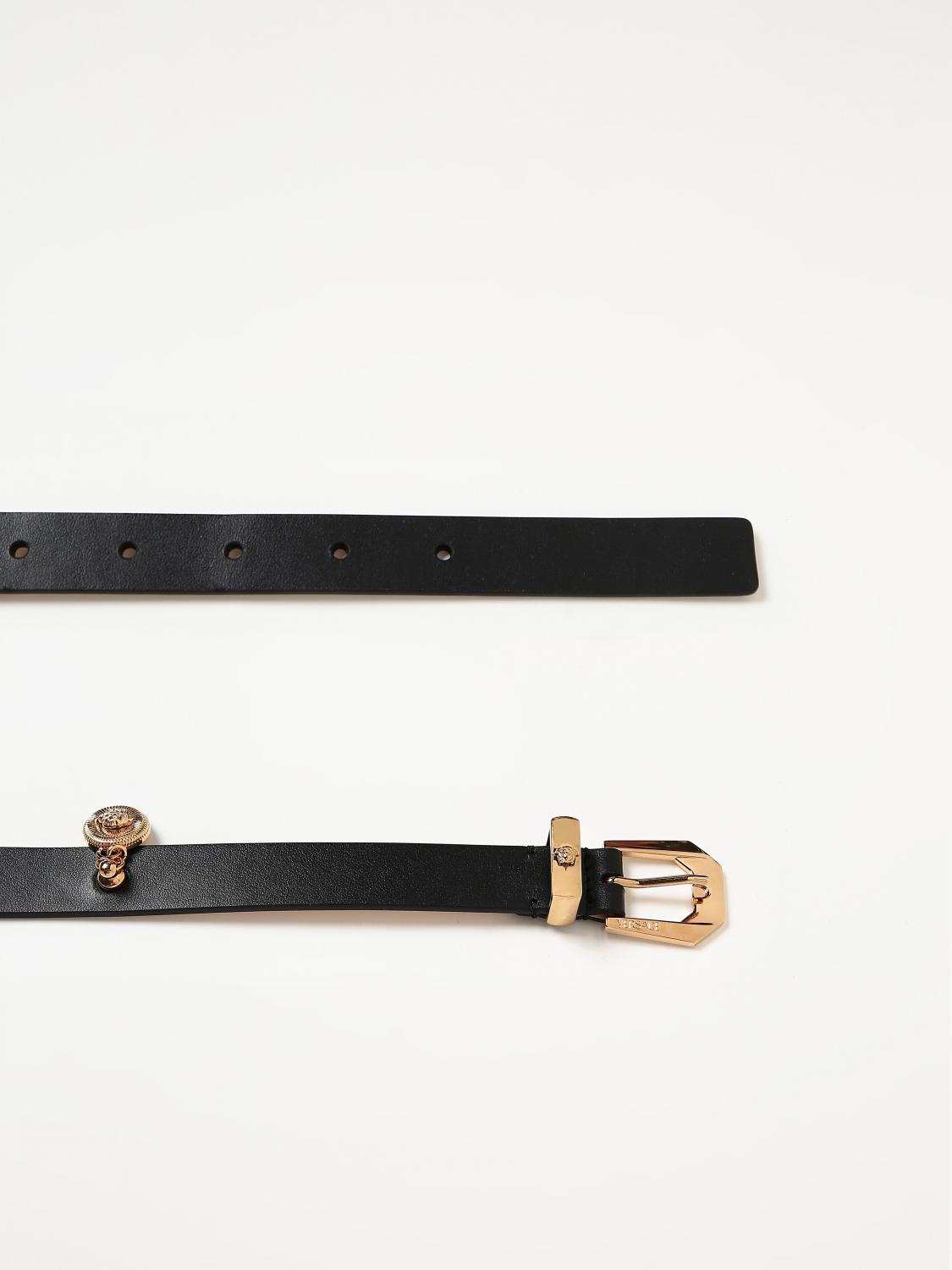 Versace Belt Woman Black
