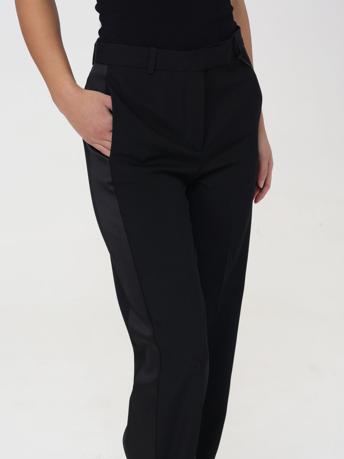 Versace Pants Woman Black