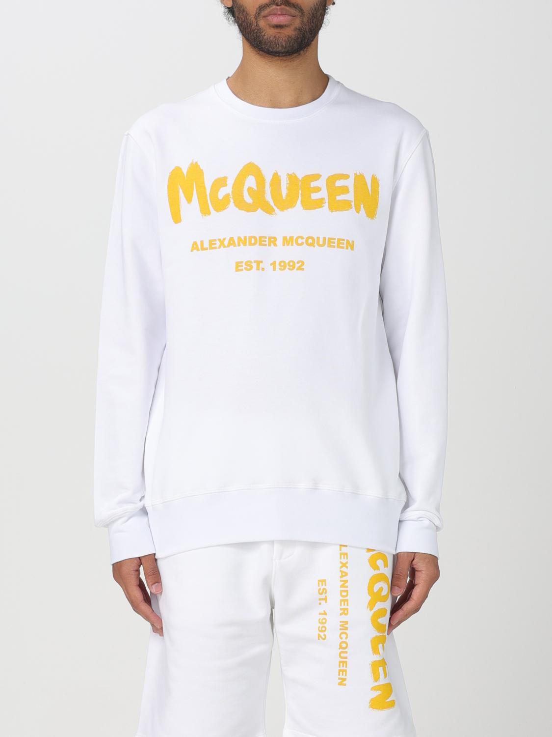 Alexander Mcqueen Sweatshirt Men White