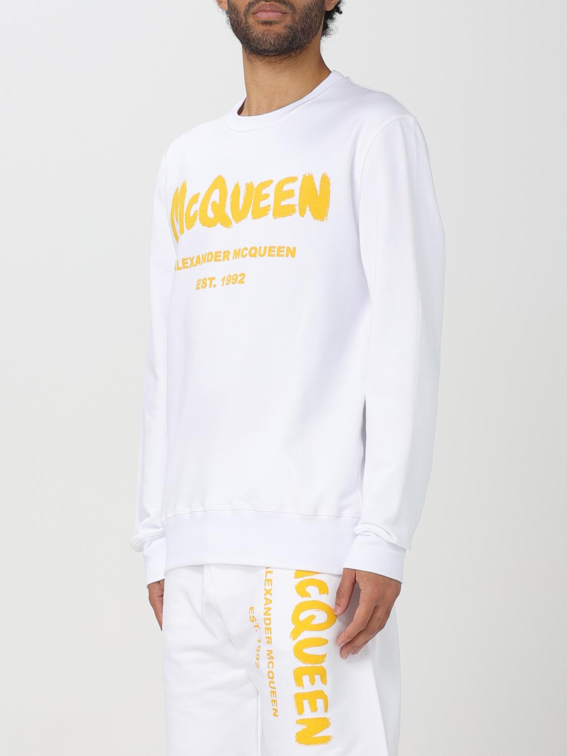 Alexander Mcqueen Sweatshirt Men White