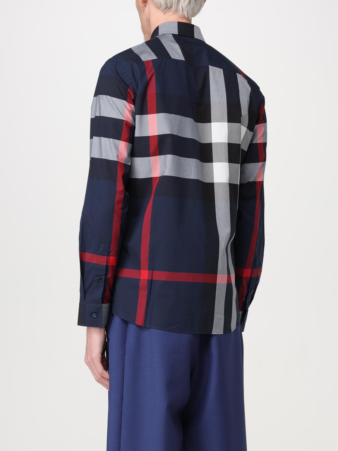 Burberry Shirt Men Navy