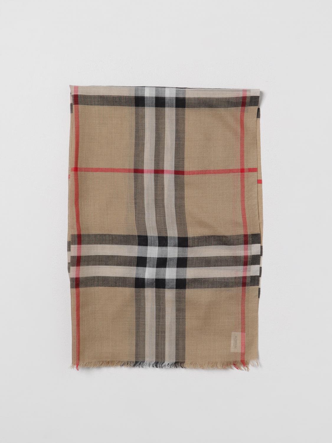 Burberry Scarf Woman Beige