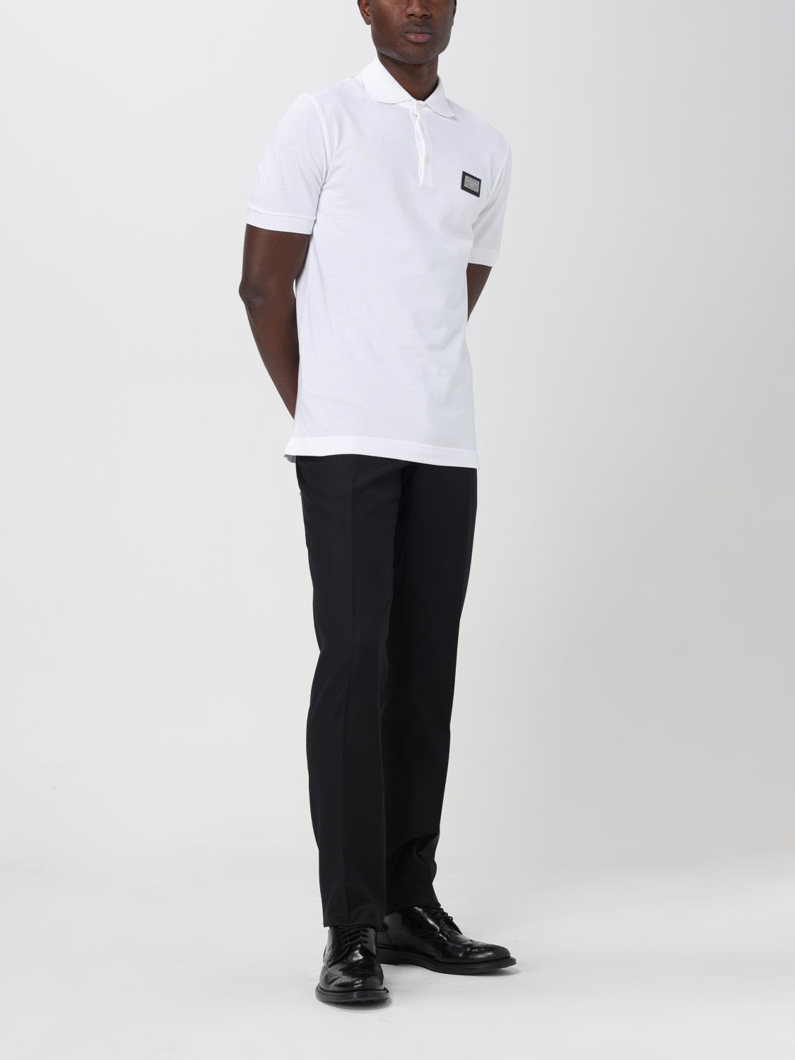 Dolce & Gabbana Polo Shirt Men Black