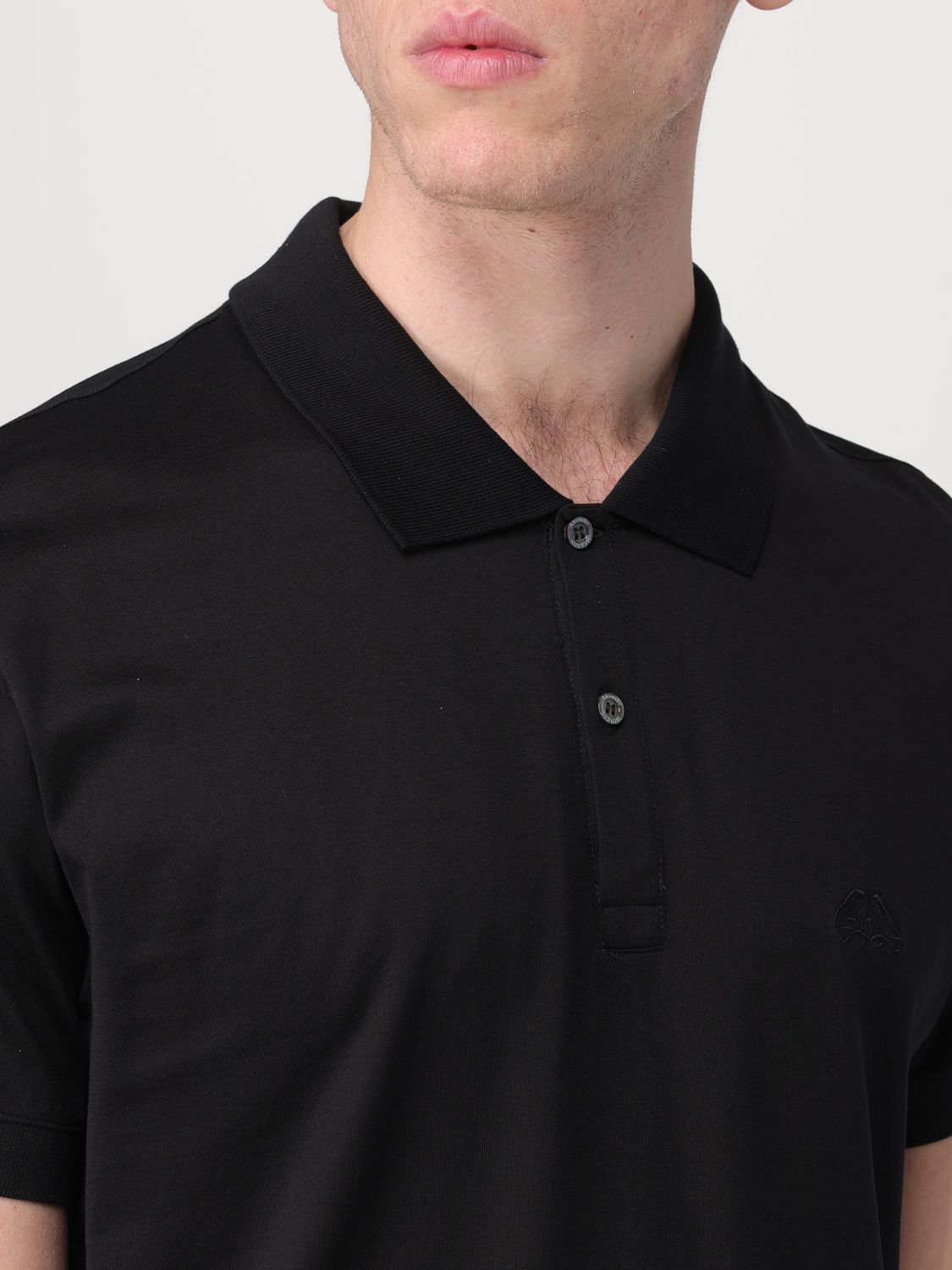 Alexander Mcqueen Polo Shirt Men Black