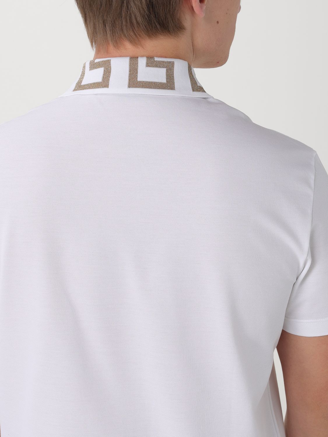Versace Polo Shirt Men White