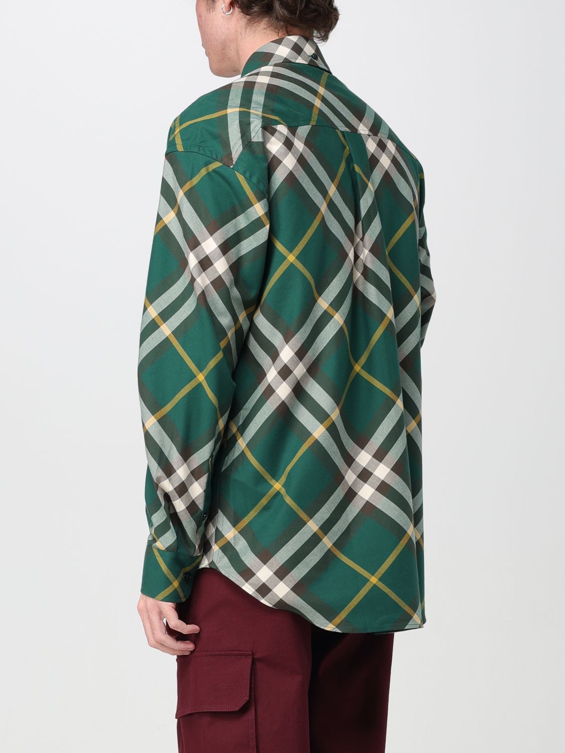 Burberry Shirt Men Ivory