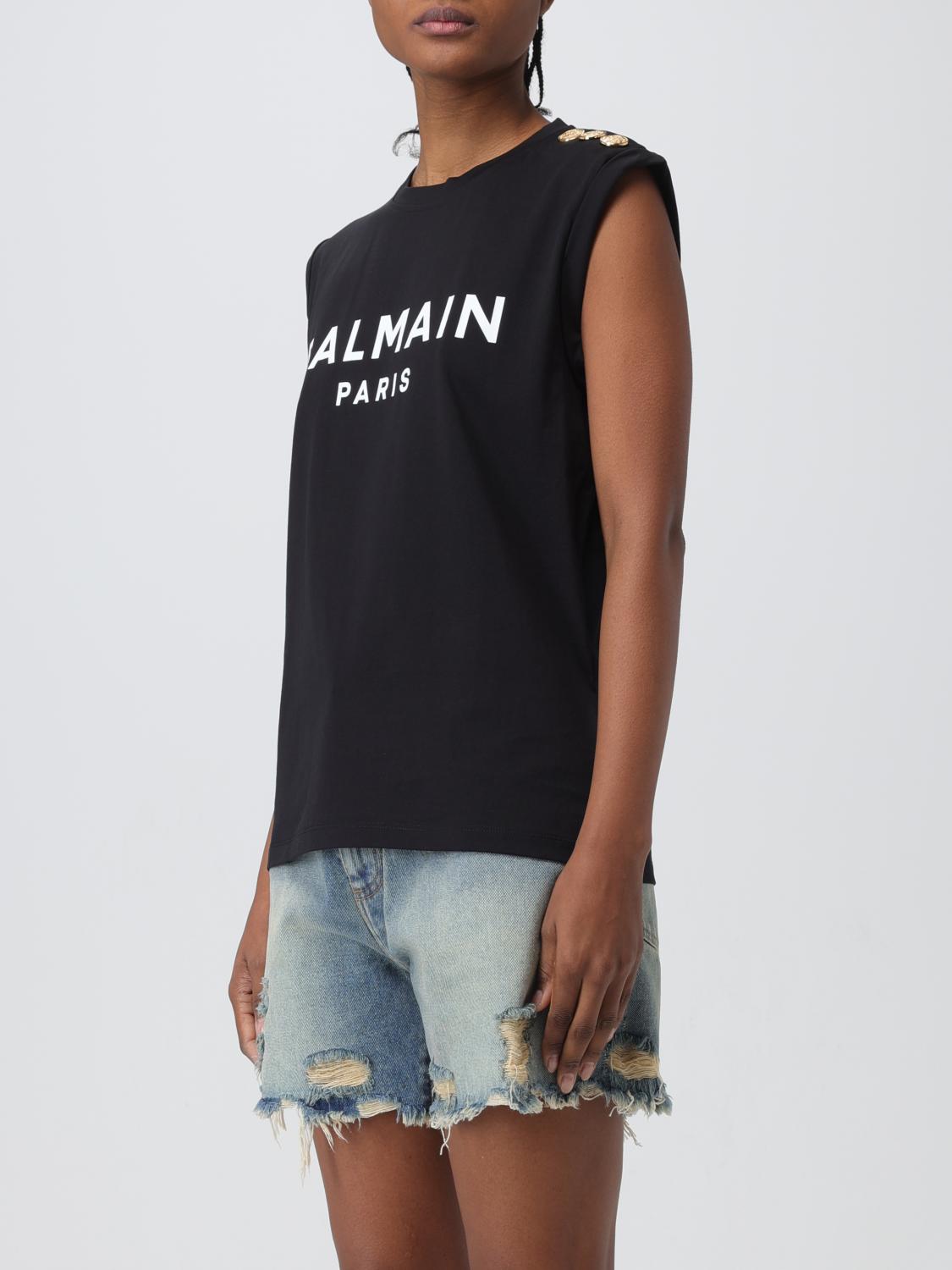 Balmain T Shirt Woman Black