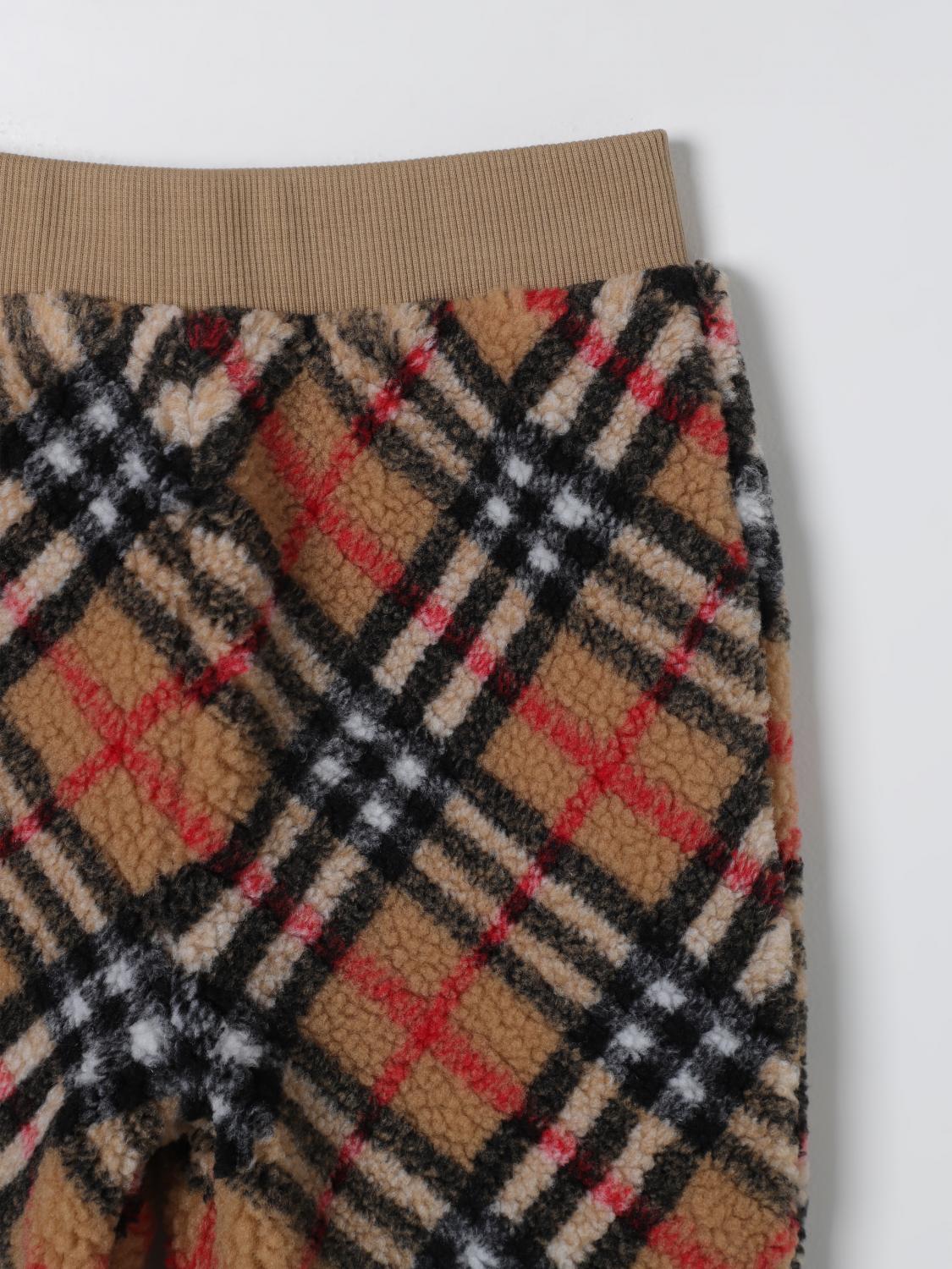 Burberry Pants Kids Beige