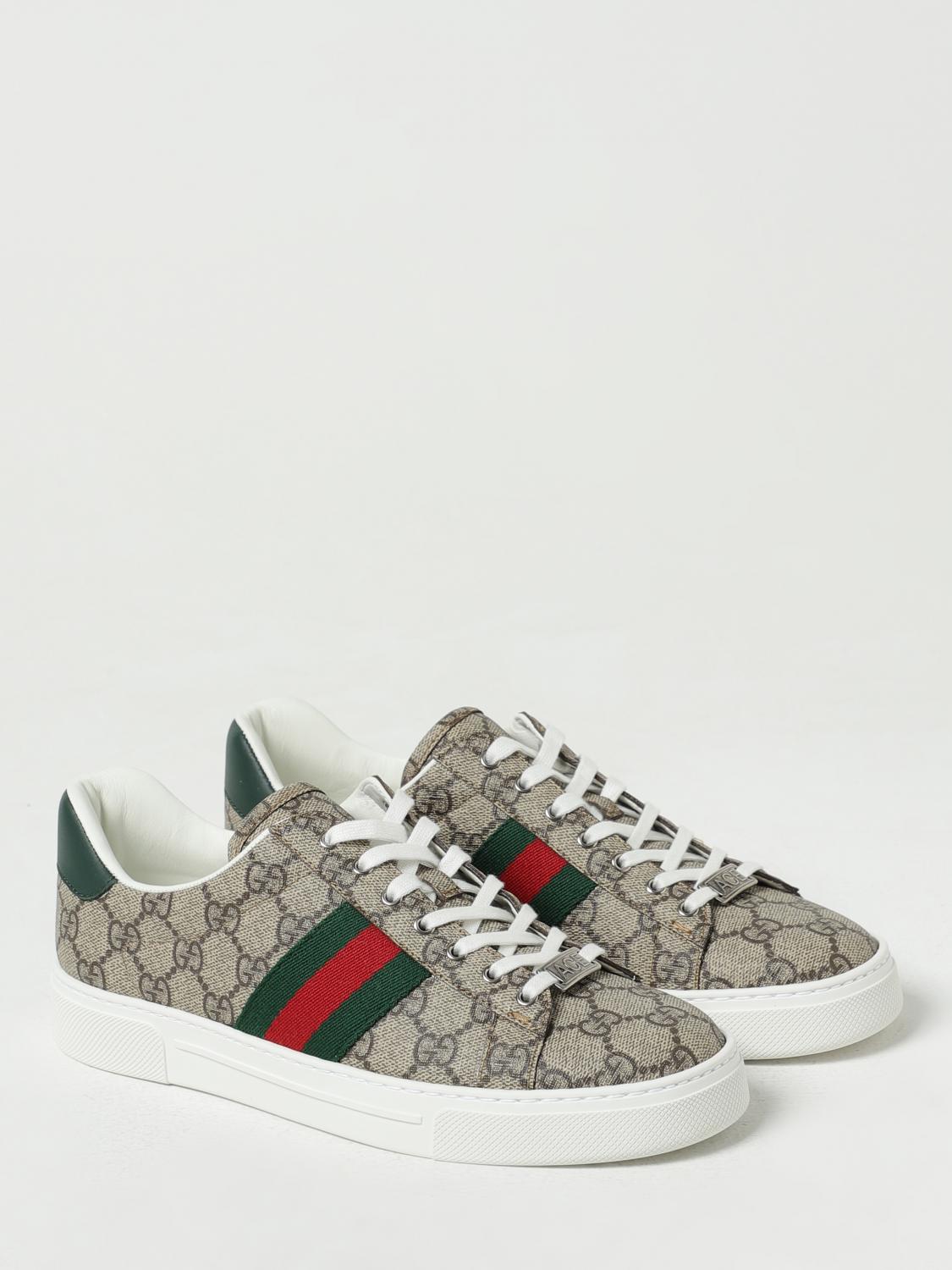 Gucci Sneakers Woman Beige