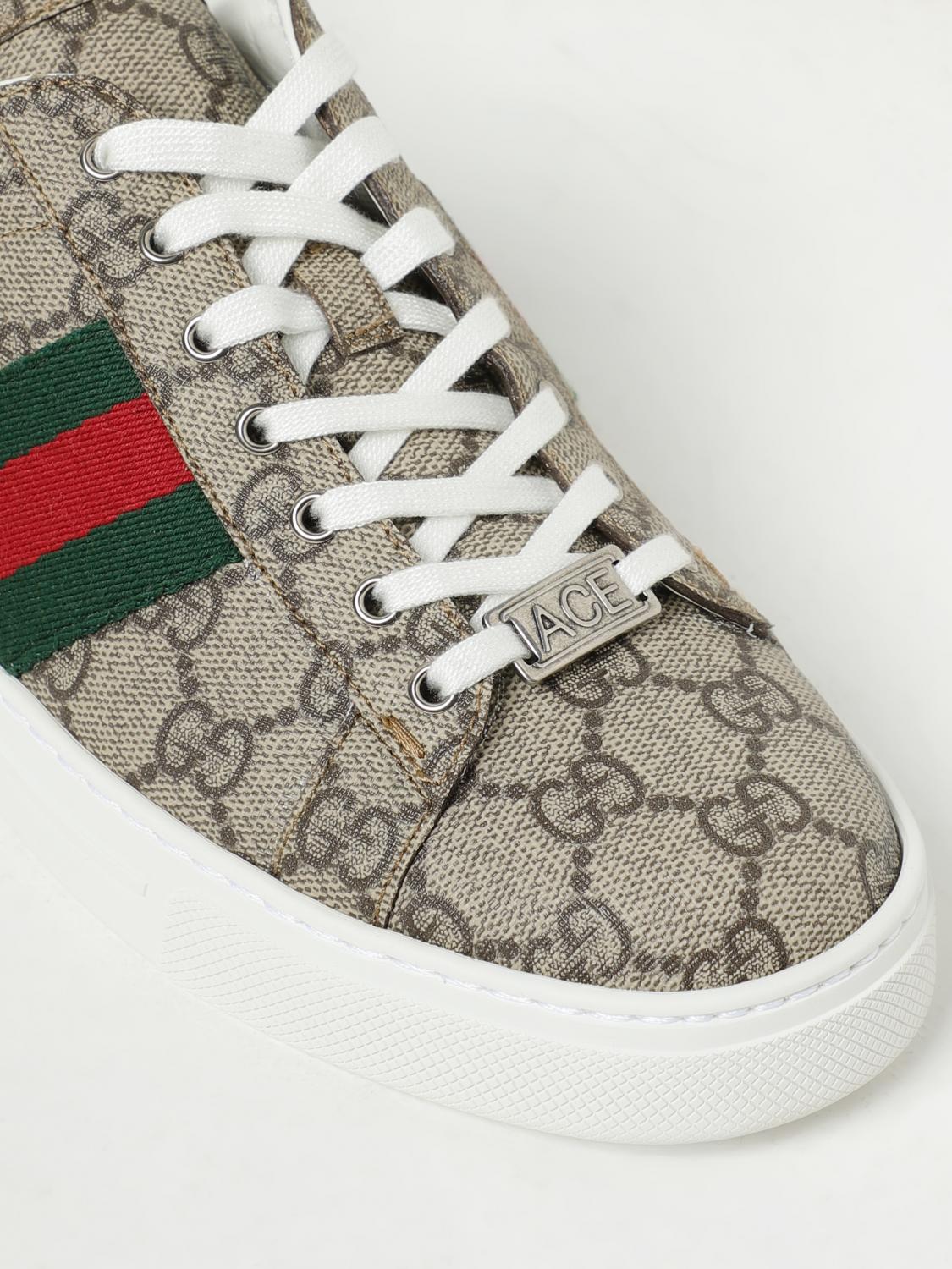 Gucci Sneakers Woman Beige