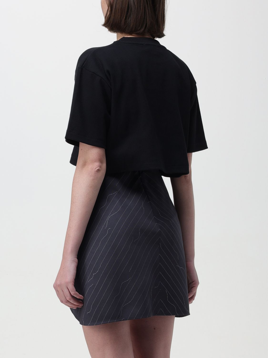 Off White T Shirt Woman Black