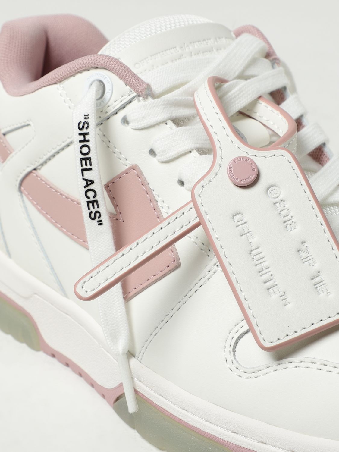 Off White Sneakers Woman White