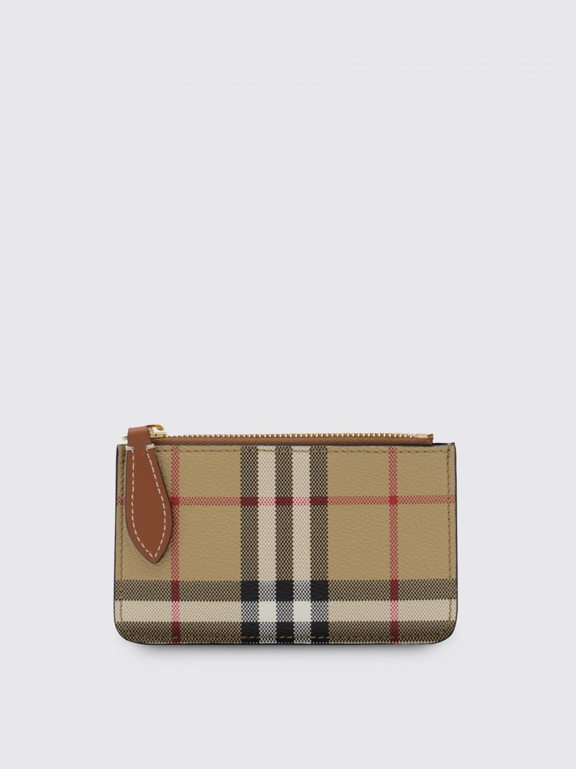 Burberry Wallet Woman Beige