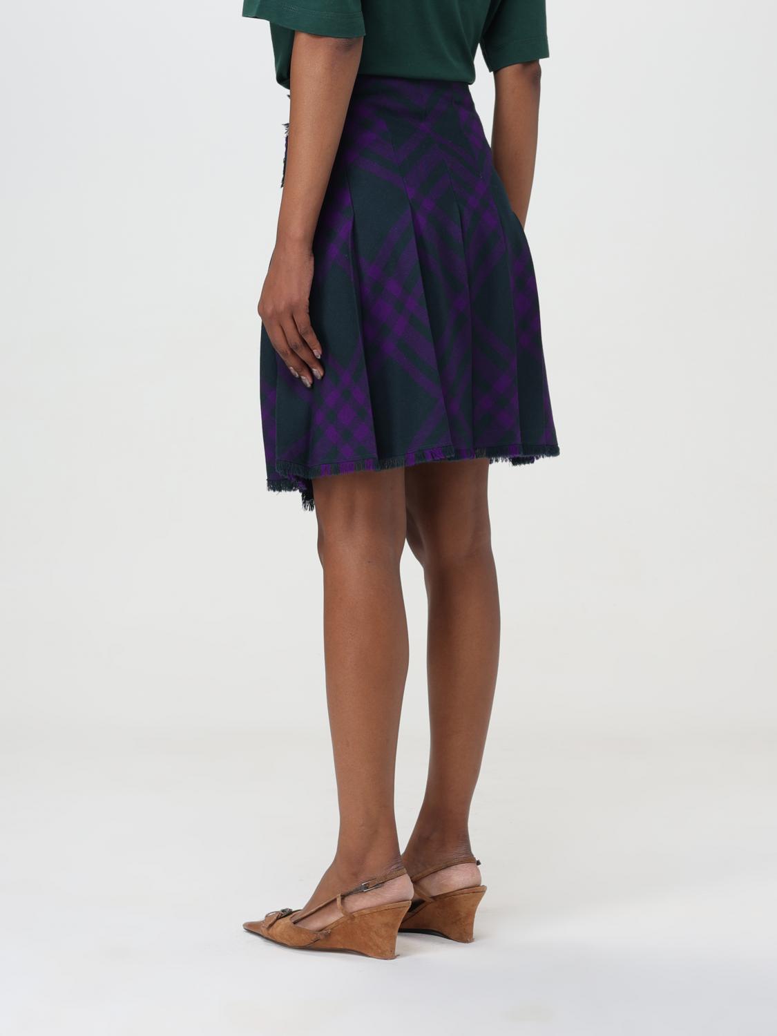 Burberry Skirt Woman Multicolor