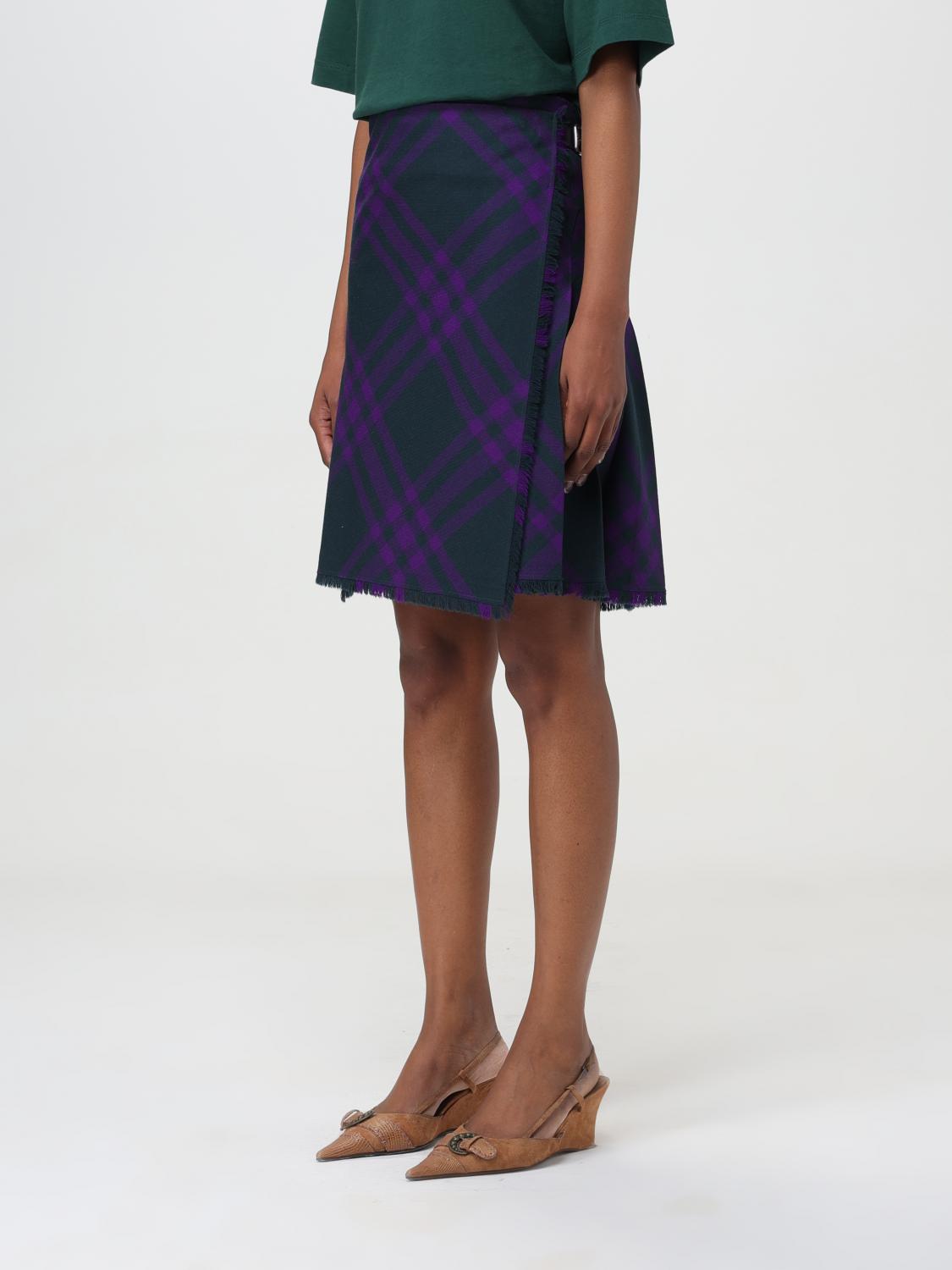 Burberry Skirt Woman Multicolor