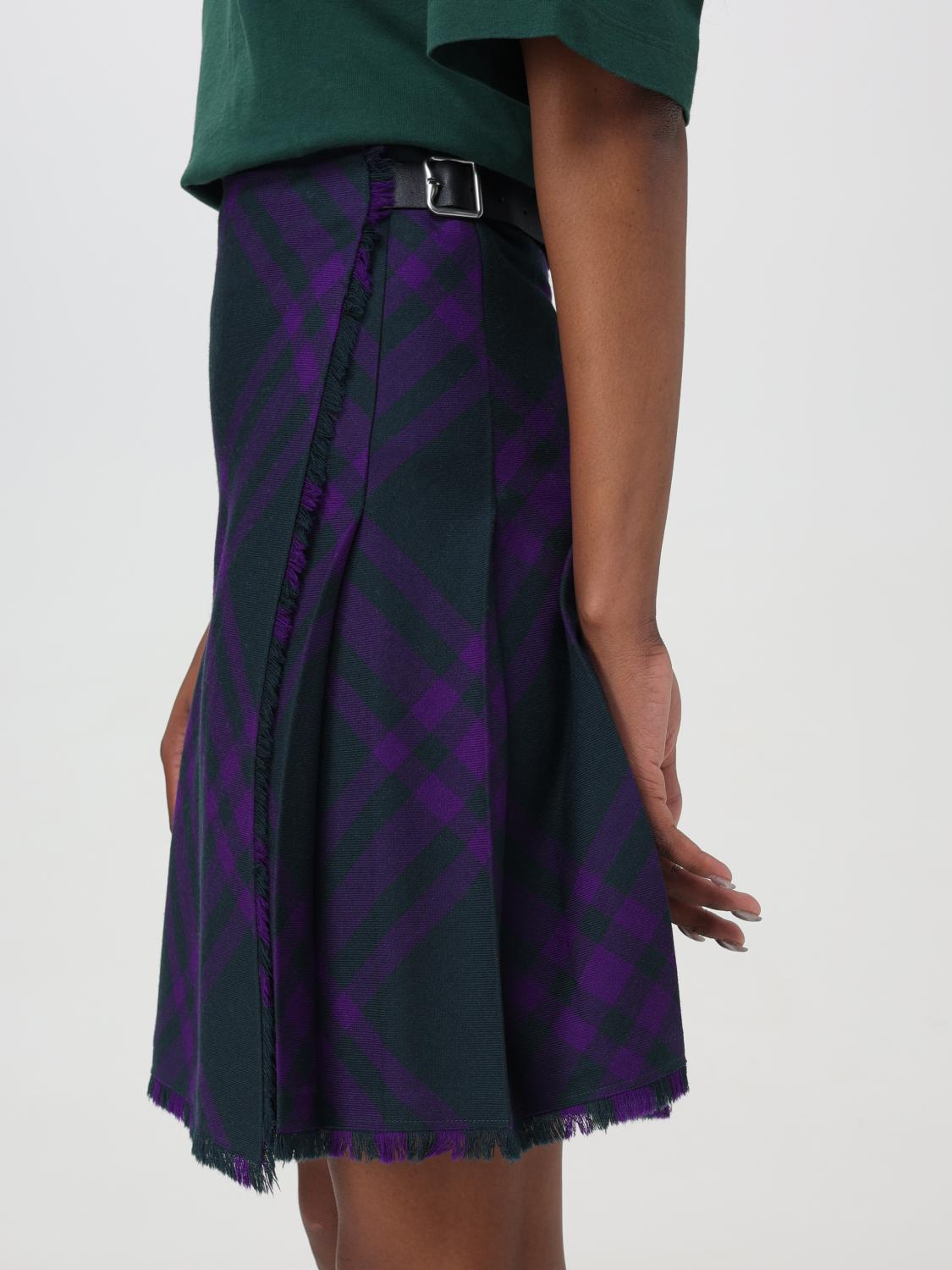 Burberry Skirt Woman Multicolor