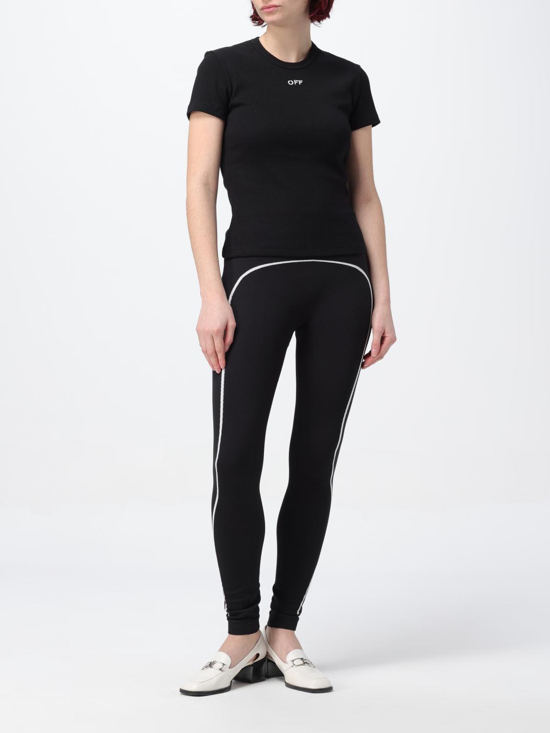 Off White T Shirt Woman Black