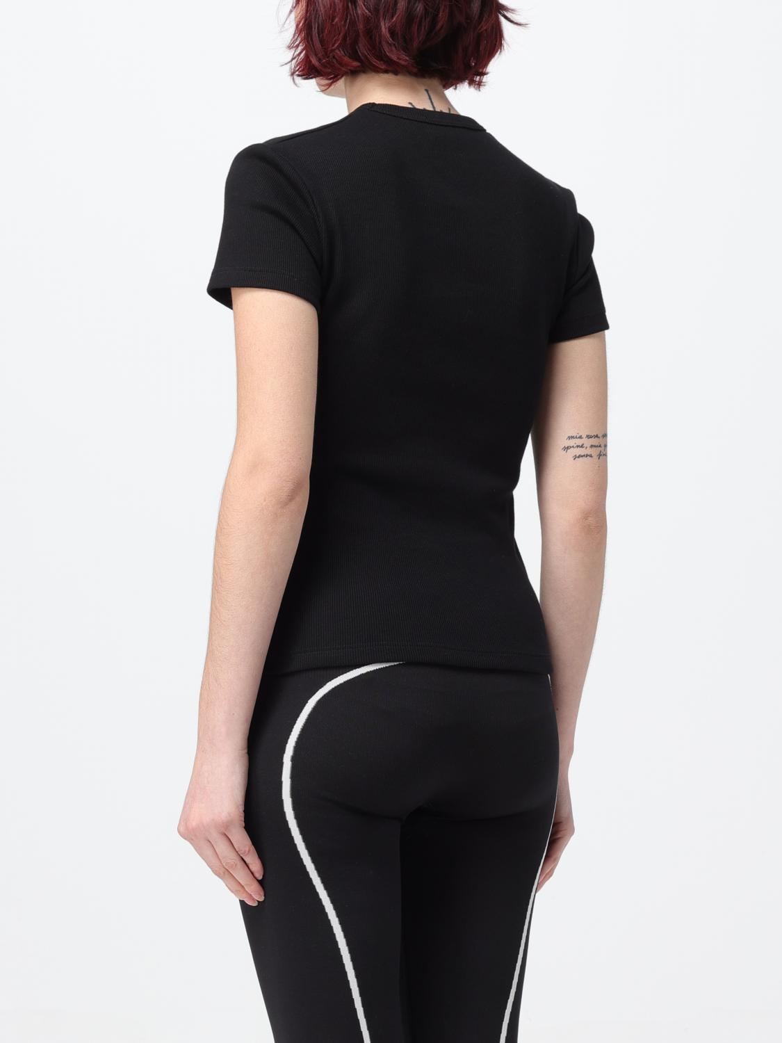 Off White T Shirt Woman Black