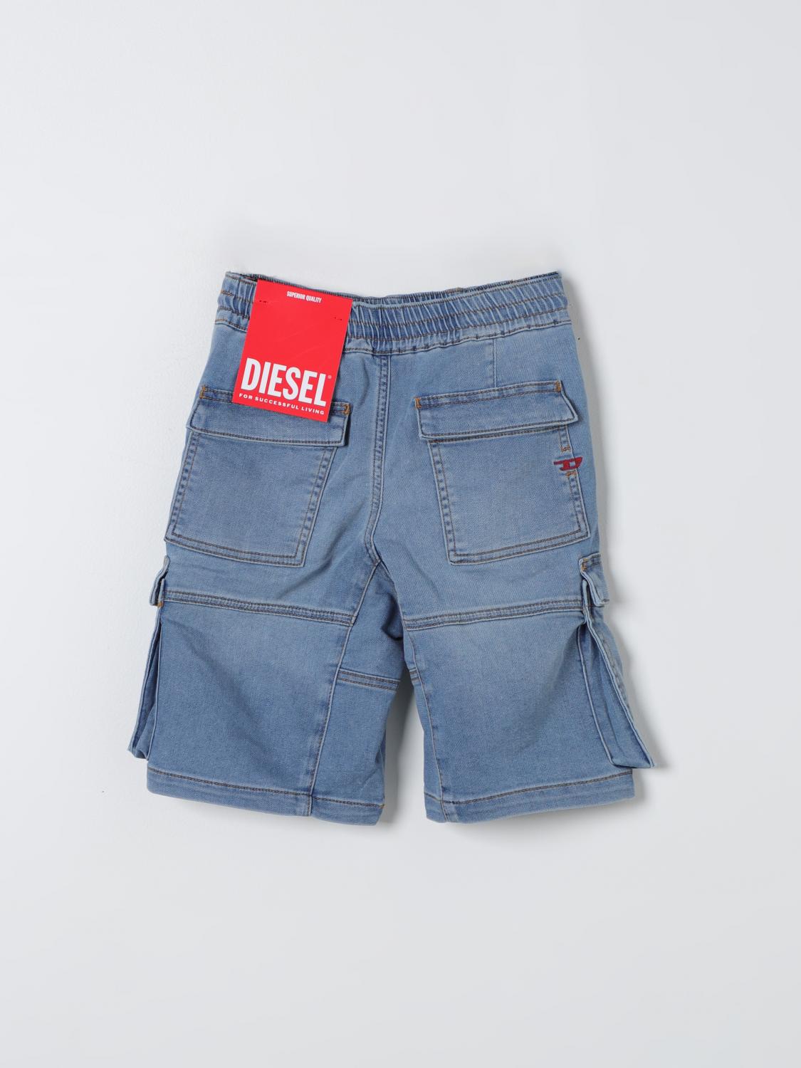 Diesel Shorts Kids Blue