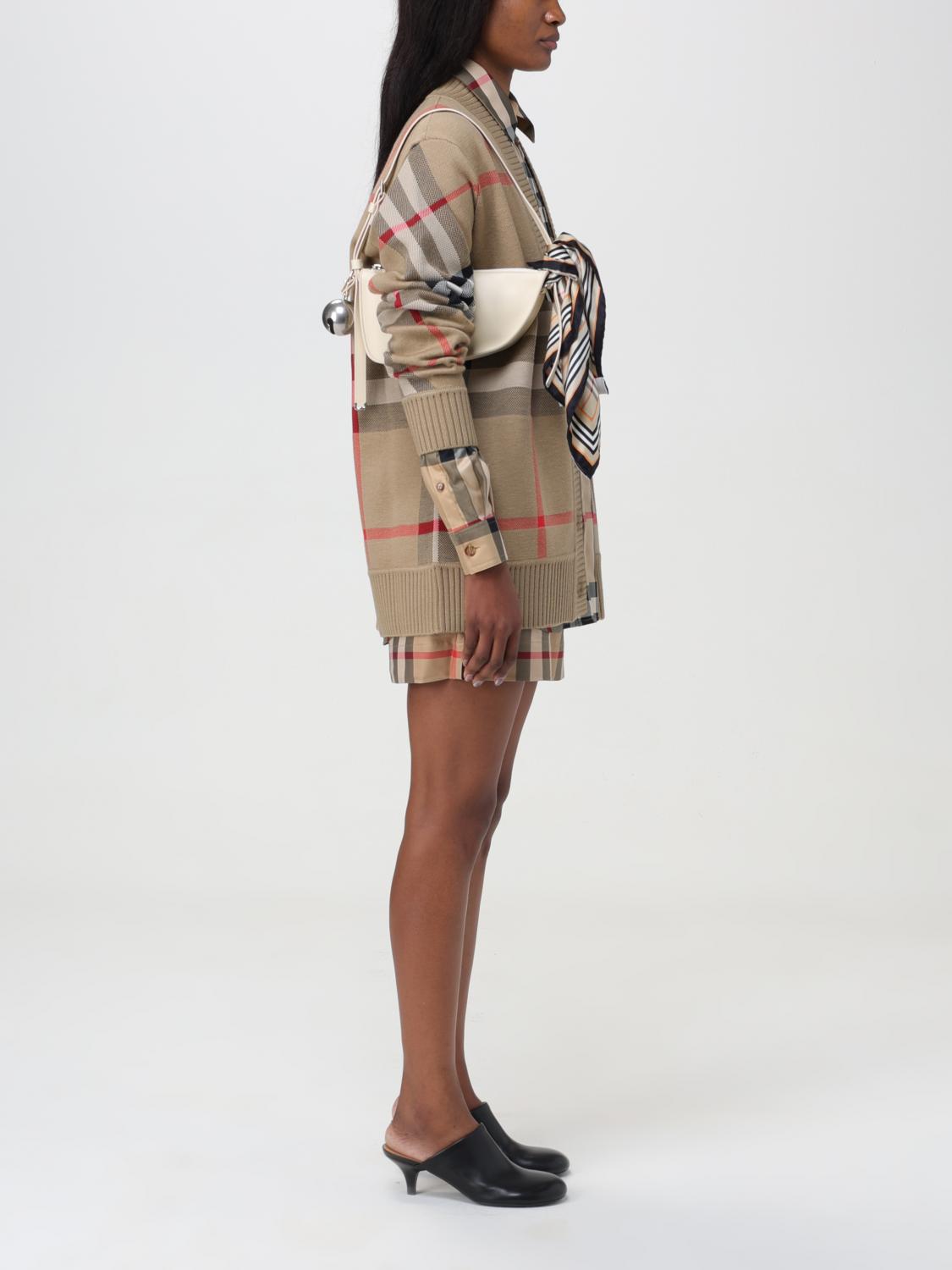 Burberry Shoulder Bag Woman Cream
