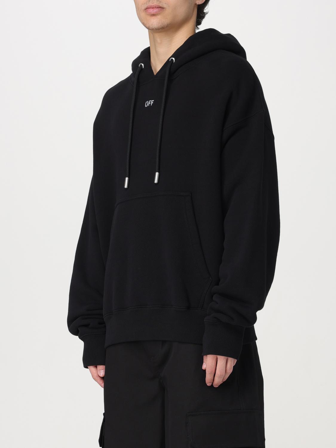 Off White Sweatshirt Men Black