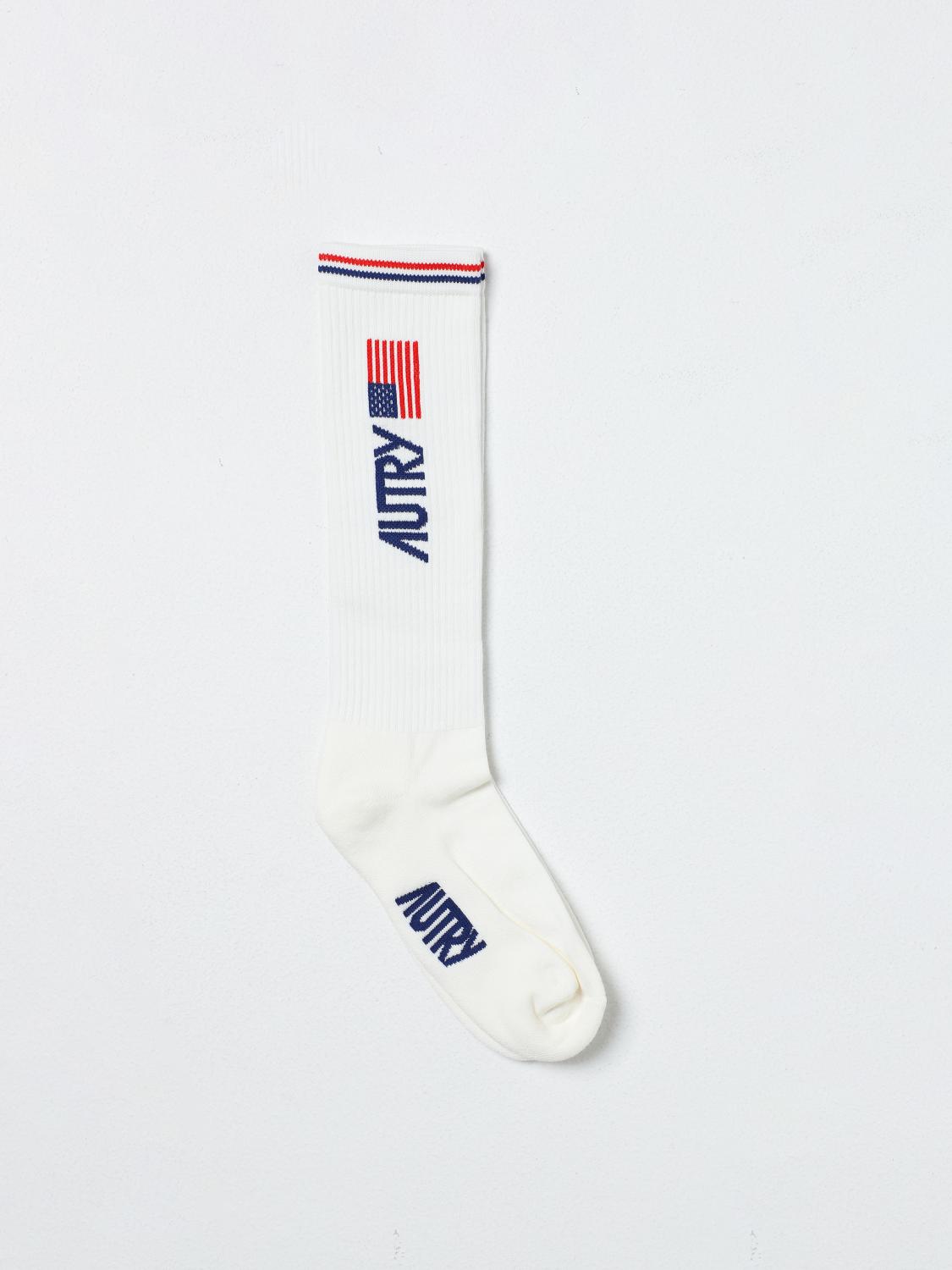 Autry Socks Men White