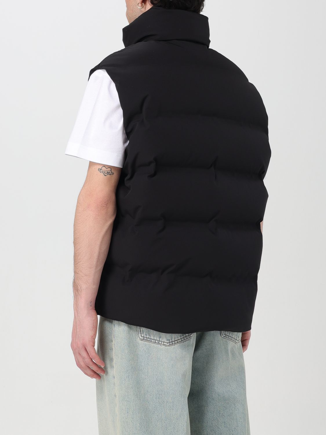 Valentino Suit Vest Men Black