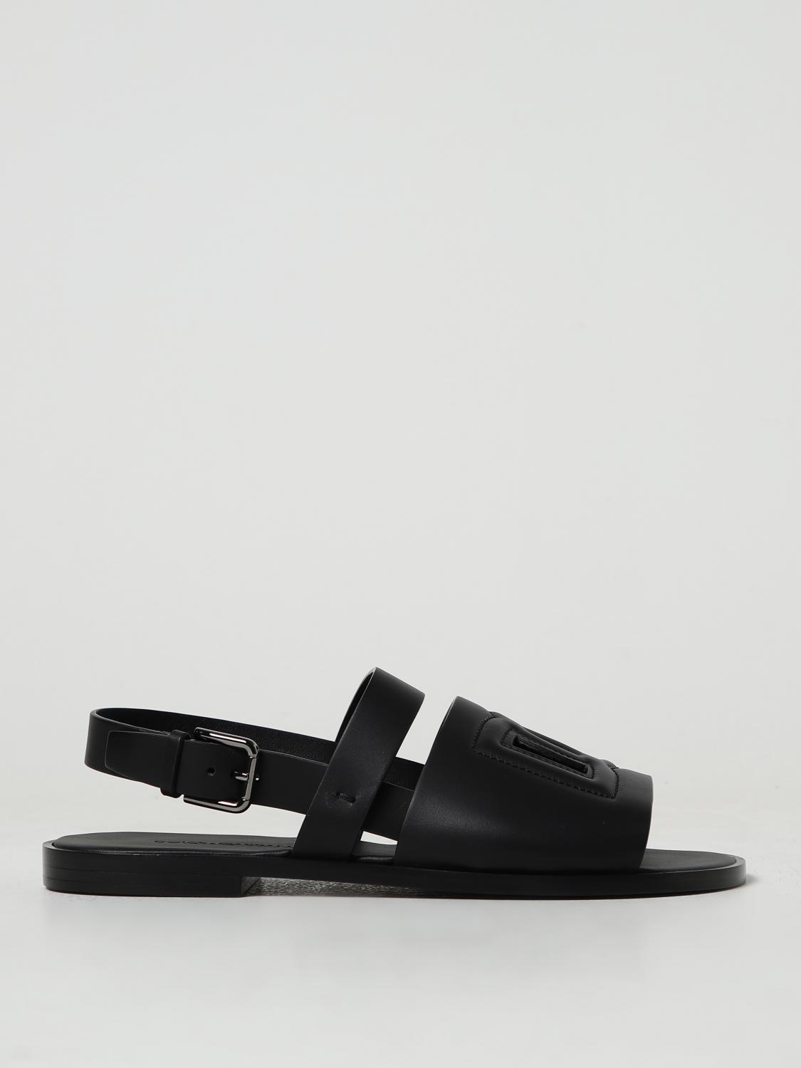 Dolce & Gabbana Sandals Men Black